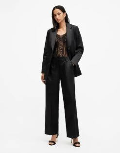 AllSaints Sae Trousers In Black For Women