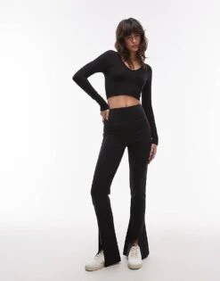 AllSaints Ryla Leggings In Black For Women